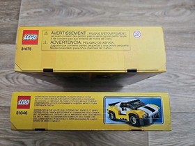 New LEGO Creator 3 in 1 Lot of 2 Sets: 31075 Outback Adventures & 31046 Fast Car