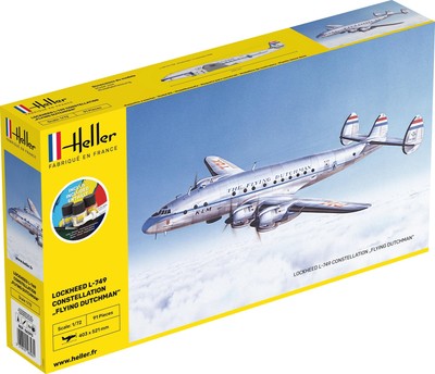Maquette avion : Starter Kit : Lockheed L-749 Constellation Fliying Dutchman