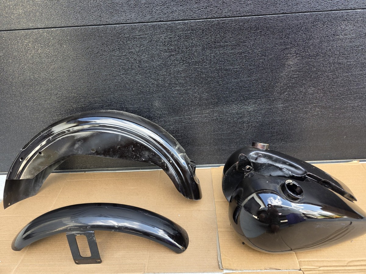 HARLEY-DAVIDSON ハーレー　タンク　フェンダー　3点セット Harley-Davidson Shovelhead & Tank Fenders OEM Full Set | eBay