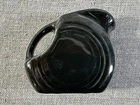 Fiesta Ware Miniature Disk Pitcher Fiesta Small Creamer Black