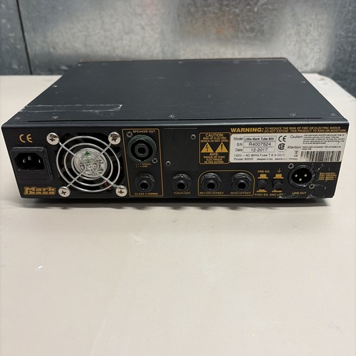 Markbass Little Mark Tube 800 800-watt Bass Amplifier Head - Afbeelding 2 van 4