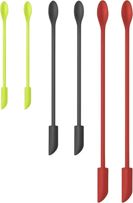 Silicone Spatula Set (6Pcs) - Mini Scraper Tool for Beauty & Food - Reach Every