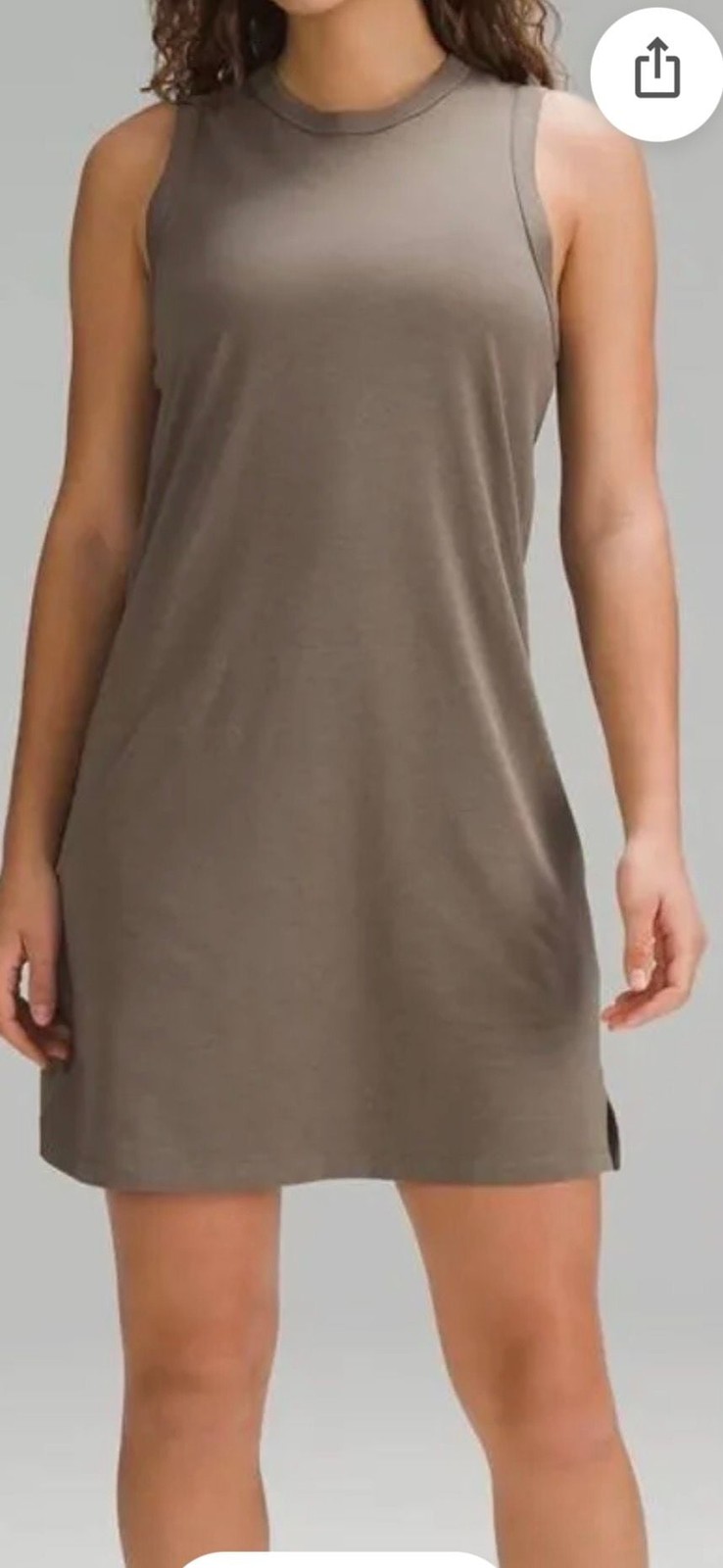 Lululemon Classic-Fit Dress in Nomad Size 8/10 Athletic sporty sleeveless Tank