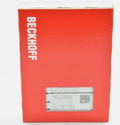 New In Box Beckhoff KL2808 PLC Module KL2808 KL2808 Free shipping