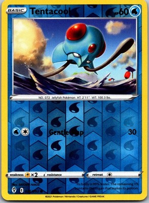 Tentacool 026/203 - SWSH07: Evolving Skies reverseHolo