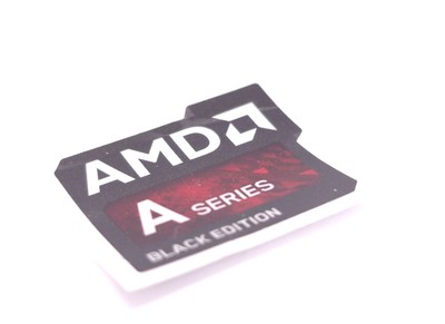 AMD A Series Black Edition Logo Sticker Aufkleber Label Case Gehäuse PC