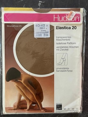 Hudson Elastica 20den Feinstrumpfhose 40-42 II savanne beige Transparent