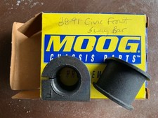 Moog K90196 Fr Sway Bar Bushings 88-91 Honda Civic Ef