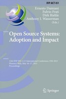 Open Source Systems: Adoption And Impact Ernesto Damiani