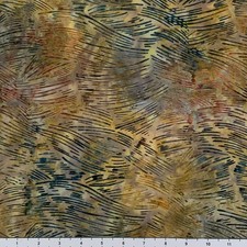Taglio 1 iarda di tessuto Lunn pennello batik 100% cotone 3472 mare turco