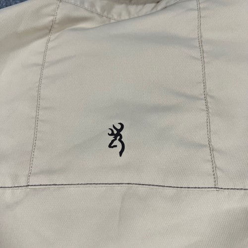 Browning XXL 2TG Fishing Shirt Mens Short Sleeve Outdoor Beige Button Up - Picture 5 of 8