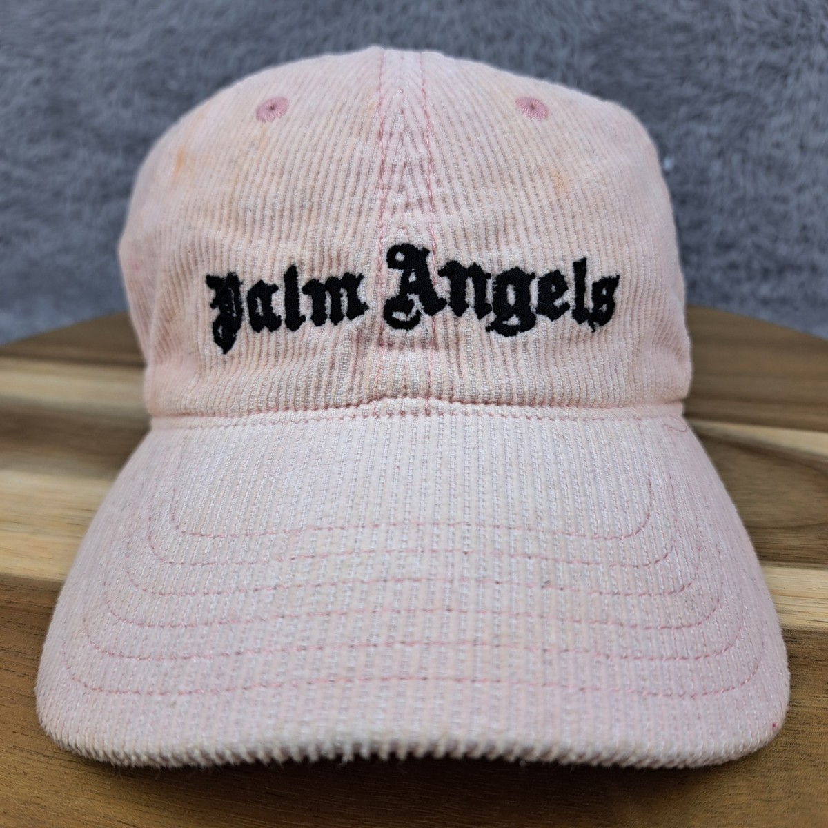 Palm Angels Hat Cap Pink Corduroy Unisex One Size Designer Hype