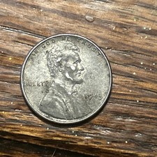 Penny de blé acier 1943 sans marque comme neuf rare pour collection