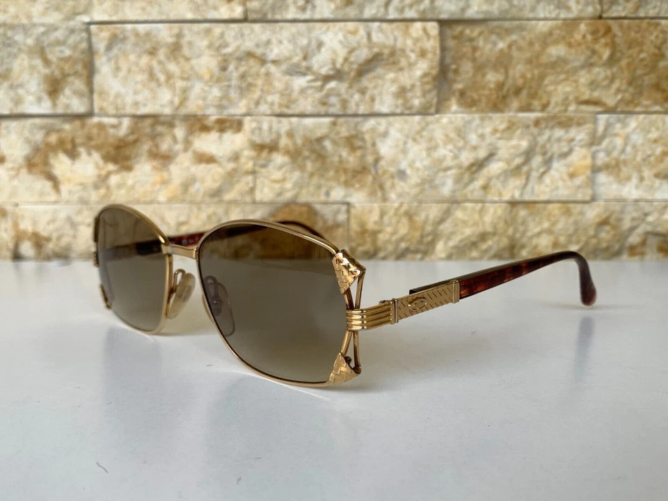 GAFAS DE SOL VINTAGE CHRISTIAN DIOR 2734 TALLA 54-16 DAMAS CUADRADAS AÑOS 70 RARAS Foto 3 de 4