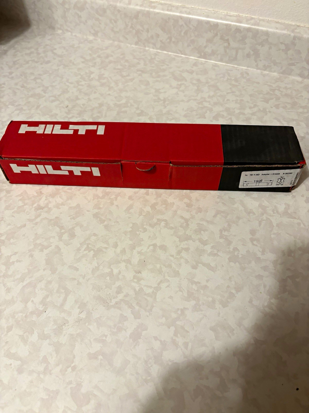 Hilti TE-Y-AD Adapter with Grease, Part #382390 TE-Y System Drill Extension NEW