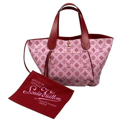 #ad #ad LOUIS VUITTON Beach Cava Ipanema PM Monogram Beach Tote Bag M95984 Pink Red S
