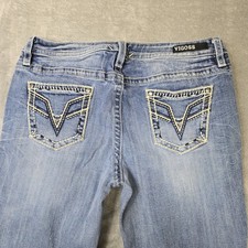 Vigoss Slim Boot Jeans Womens 16/32 36x30.5 Blue Heritage Fit Denim Med Wash