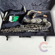 Cannonball A5-BS Big Bell sassofono contralto nero tasti argento con custodia e boccaglio