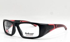 NEW ON GUARD USHZ87-2 BLACK SAFETY AUTHENTIC EYEGLASSES 59-17