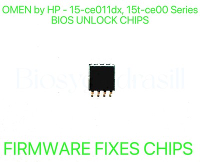 OMEN by HP - 15-ce011dx, 15t-ce00 Series, ADMIN NO PASSWORD FIRMWARE BIOS CHIP