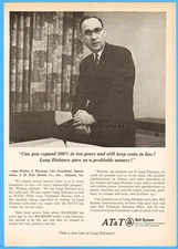 1966 AT&T Bell Telephone System Phone Walter Thomas JM Tull Metals Atlanta GA Ad