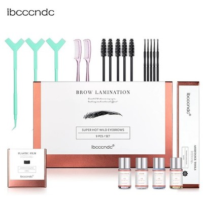 Pro Brow Lift Dauerwelle Augenbrauenlifting Augenbrauenlaminierungsset mit Frischhaltefolie Nutrit