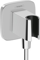 Hansgrohe Fixfit Q Wandanschluss Mit Brausehalter Chrom (26887000)