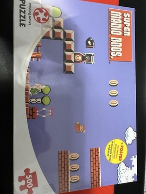 Super Mario Bros. High Jumper Puzzle 500 Teile Winning Moves NEU OVP verschweißt