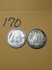 1947 & 1962 Canada 10 Cents - 0.800 Silver - World Coins