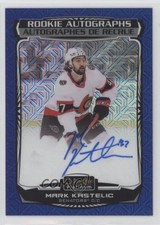 2022-23 O-Pee-Chee Platinum Rookie Auto Blue Traxx Mark Kastelic #R-MK Auto q2c