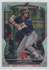 2023 Bowman Chrome Prospects Lunar Glow Refractor Juan Chacon #BCP-105 05nu