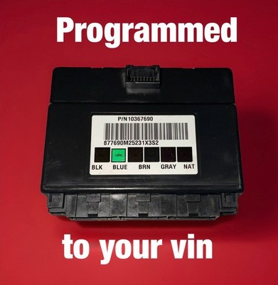 2003 - 2006 Tahoe Body Control Module 10367690 Programmed To Your VIN BCM