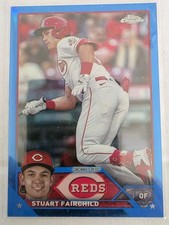 2023 Topps Chrome Update Stuart Fairchild Blue Refractor /150 #USC205