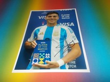 Alejo Sarco Argentinien Bayer 04 Leverkusen signiert Autogramm 20x28 Foto in p.