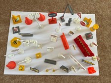 Various Toy Road Work & Cone Signs Age 3+