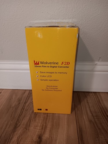 Wolverine F2D 35mm Film to Digital Converter Stand Alone No Software Needed - Picture 3 of 11