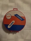 Vintage 1966 Mattel Mod Barbie Travel in Style Hatbox Suitcase Rome London Paris