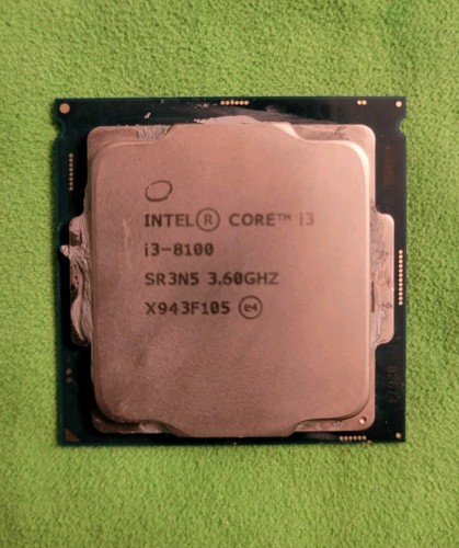 Intel Core I3-8100 SR3N5 3.6GHz Quad-Core CPU Processor, LGA1151