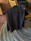 Mercer Culinary M61010BK4X Genesis Unisex Black Long Sleeve Chef Jacket - Medium — photo 3