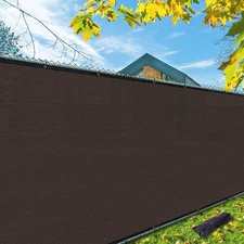 iCover 4x50ft Privacy Screen Fence Outdoor Fencing Panels Garden Windscreen Mesh