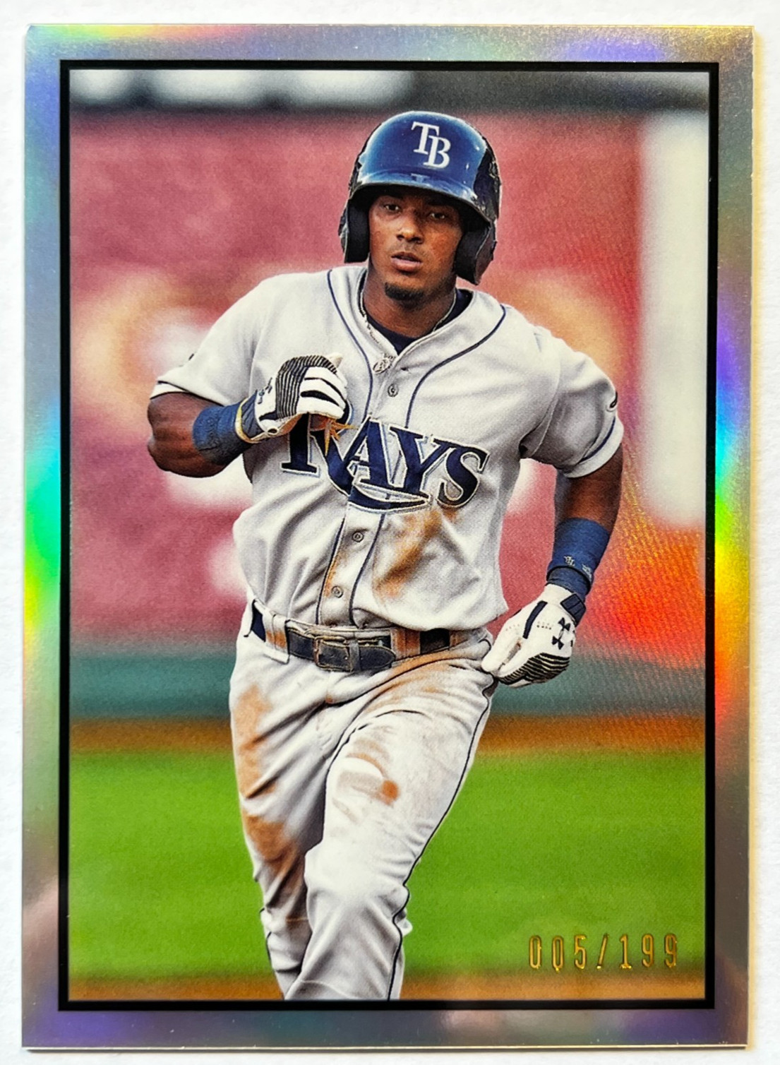 🔥2019 Bowman Heritage Chrome Refractor /199 #53CP-1 Wander Franco TB Rays🔥