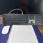 Apple Magic Keyboard w/ Numeric Keypad A1843 + Magic Mouse 2 A1657 - white 