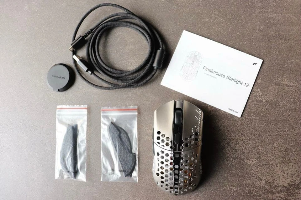 Finalmouse Starlight Pro TenZ Size M Gaming Mouse Silver Operation confirmed - Image 4 of 4