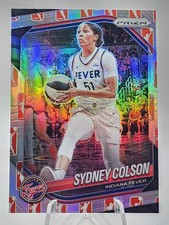 2025 Panini Prizm WNBA Sydney Colson #1 DSG Logo Prizm Indiana Fever SP