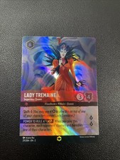 Disney Lorcana Rise Of The Floodborn Lady Tremaine, Imperious Queen - Enchanted