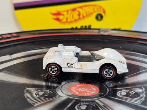 1968 Hot Wheels Redline Chaparral 2G USA CLEAN NO SPOILER