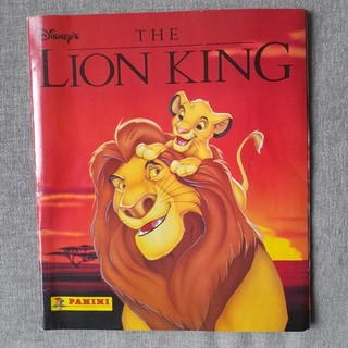 Disney The Lion King Panini Sticker Album Complete