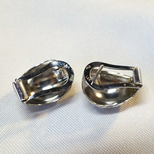 Weißgold Ohrringe 585 Weißgold Ohrhänger 585 Gold / CU 311(49) - Bild 5 von 7