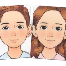 face painting practice board2 pieces reusable colorful face paint practice bo...