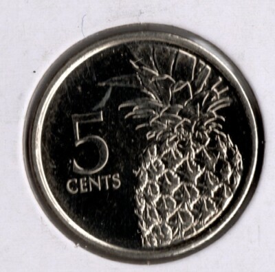 Coin Bahamas 5 Cents 2015 KM221 | eBay